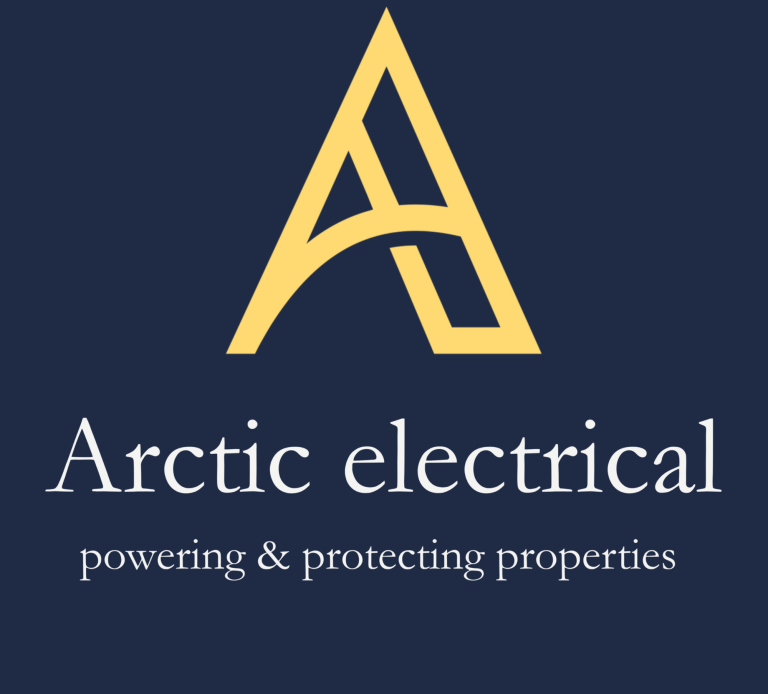 Logo of Arctic Electrical featuring a stylised 'A' and company name.